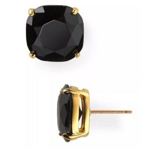 Kate Spade Black & Gold Square Studs